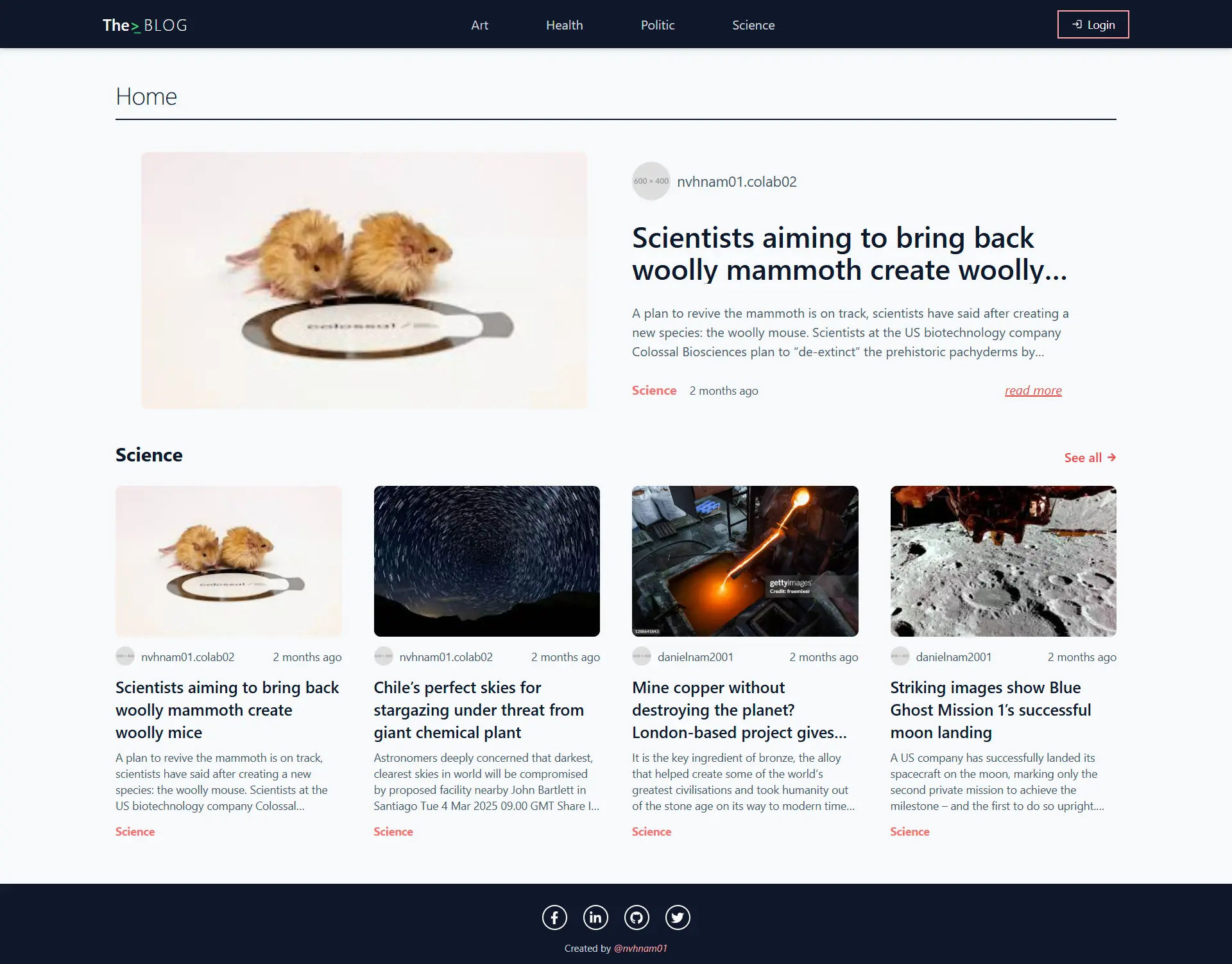 TheBlog Cover